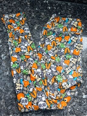 LuLaRoe Woodlands Creatures Animal Wild Things Leggings Women’s Size OS One Size